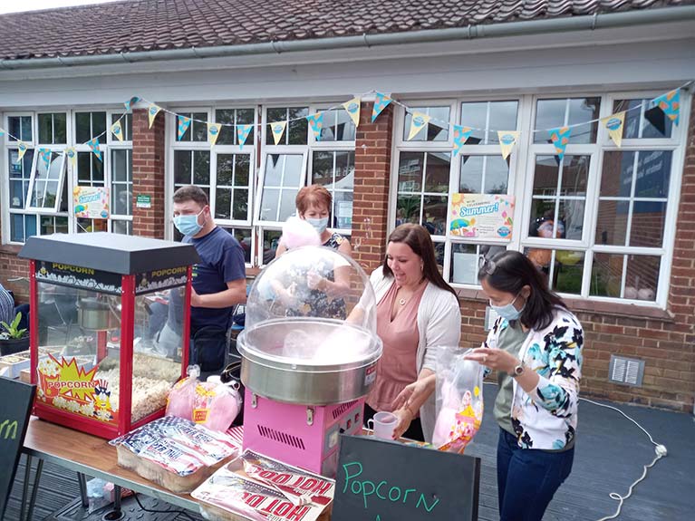 More than 200 people attended the open day at Woodhall Community Centre