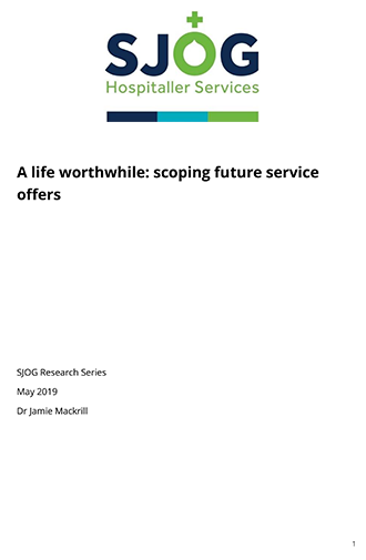 A life worthwile - scoping future service offers - Research Document