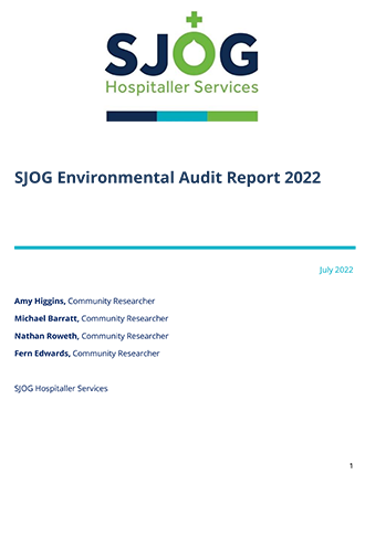 SJOG Environmental Audit Report 2022