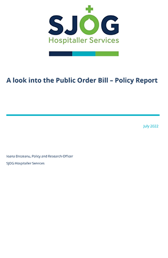 A look into the Public Order Bill – Policy Report