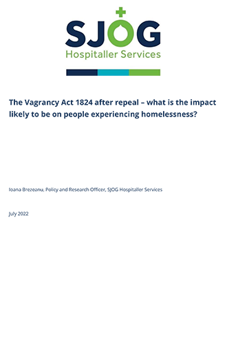 The Vagrancy Act 1824 after repeal – what is the impact likely to be on people experiencing homelessness?