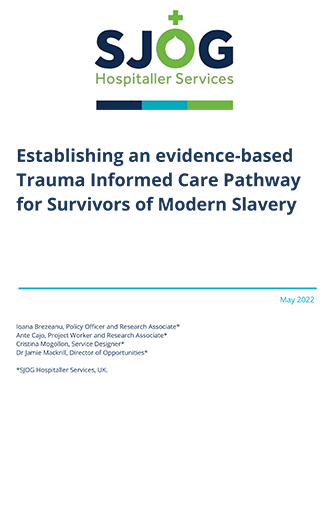 Establishing an evidenced-based trauma-informed care pathway for survivors of modern slavery.