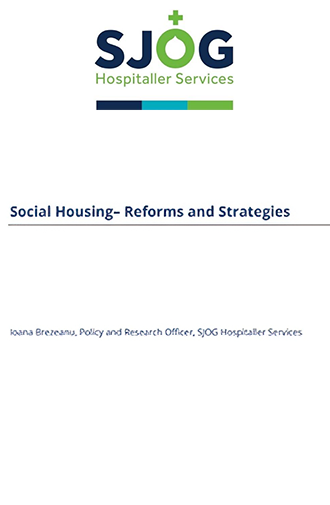 Social Housing– Reforms and Strategies