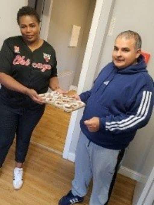 Knowing that our homemade bakes will be enjoyed by families visiting the food bank this week was incredibly rewarding. 