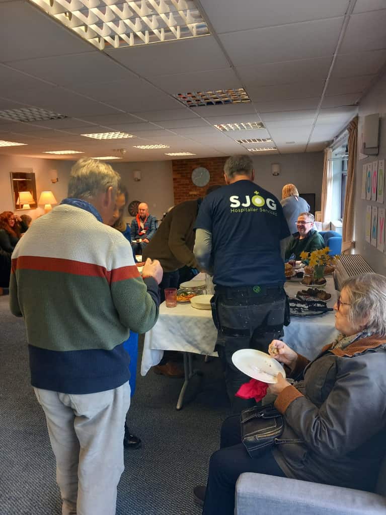 The team at Rockliﬀe Court invited the community and local councillors for refreshments and snacks.