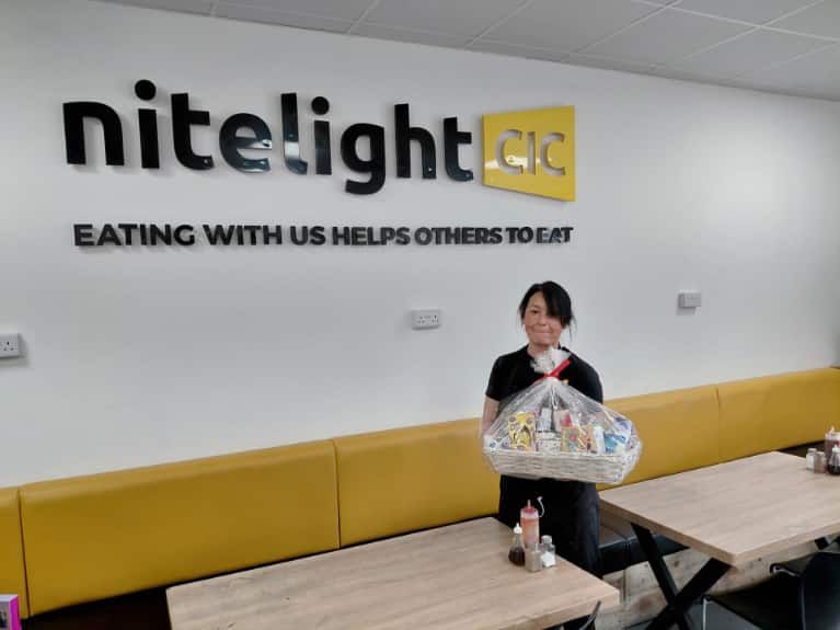 The team at The Old Vicarage chose to support Night Light CIC, a local charity that works to ensure that everyone has access to basic essentials.