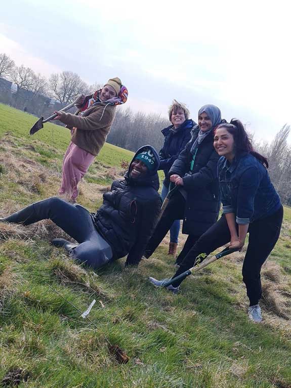 The team at Carmona House wanted to mark the day by planting trees with the assistance of Birmingham Trees For Life. Making Birmingham greener!