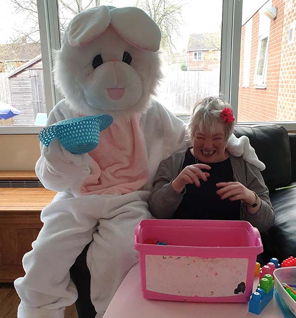 Easter Bunny at Sandown Road