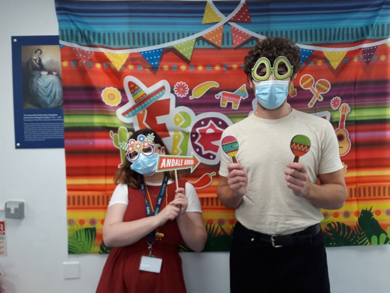 The team at Olallo House went to Regent’s Park where they had a Mexican Fiesta themed celebration.