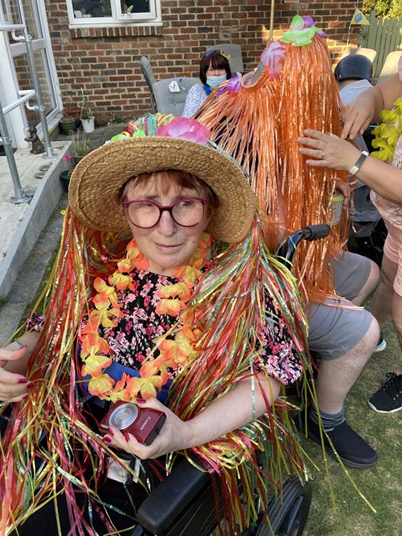 Everyone from Brentwood and St John’s came together for one big party in Scorton. They had a fancy-dress party with a summery theme!