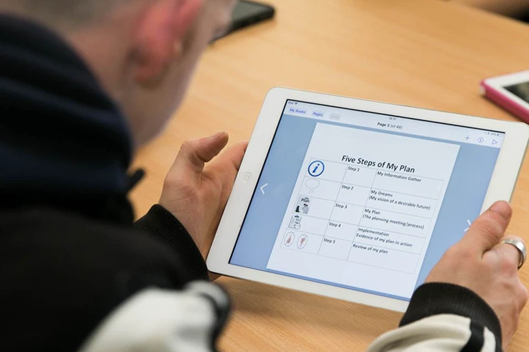 Can Accessible Technology Help Person-Centred
                            Planning